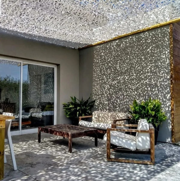 Toiles d'ombrage camouflage